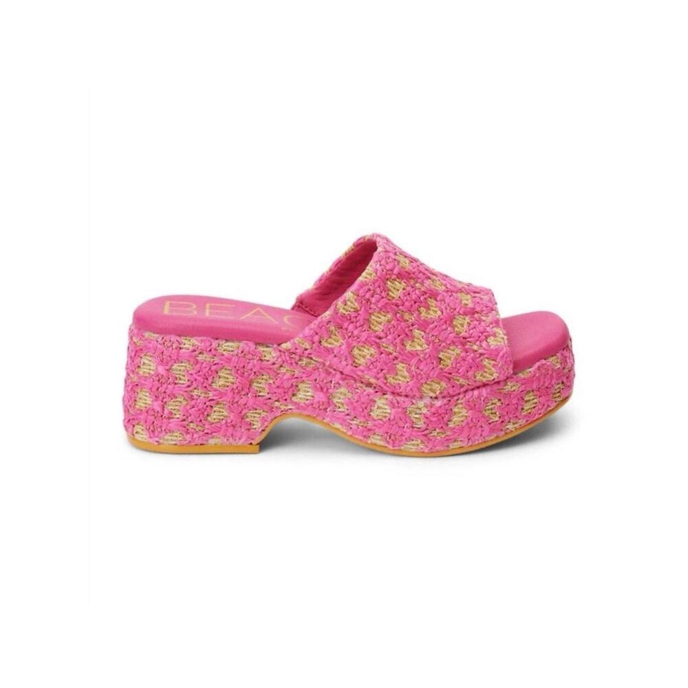 Matisse | Cruz Sandal in Hot Pink | Women's Size 9 - Picture 6 of 12